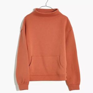 Madewell sweatshirt with button detail